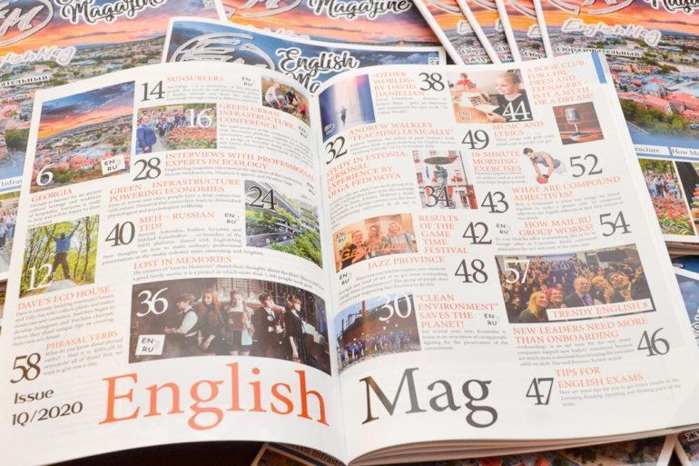 Englishmagazine Banner